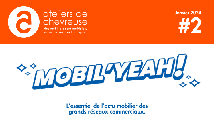 Bannière de présentation de la newsletter Mobil'Yeah par Ateliers de Chevreuse