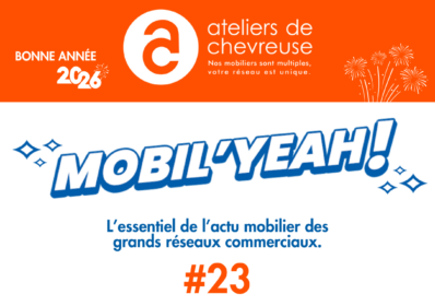 Bannière présentation de la 23ème newsletter de bonne année des Ateliers de Chevreuse.