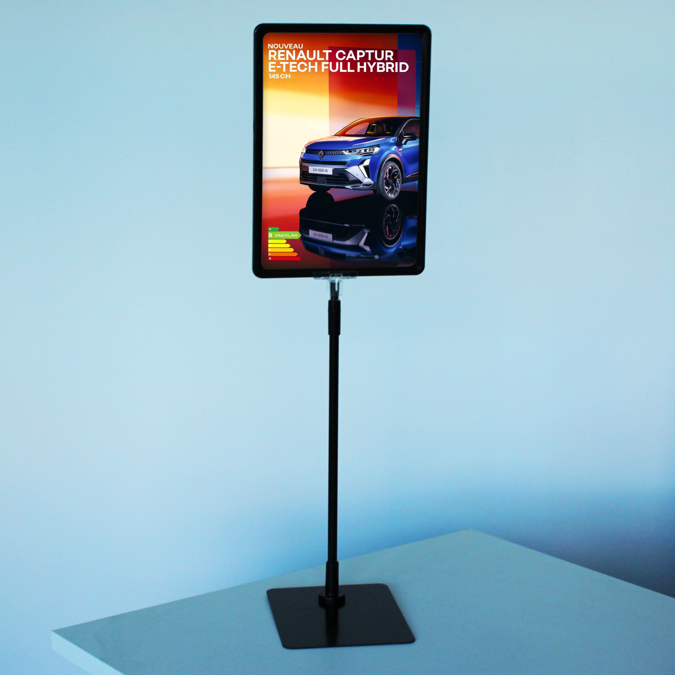 cadre a4 télescopique