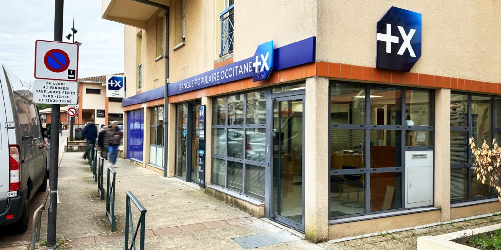 enseigne bandeau agence