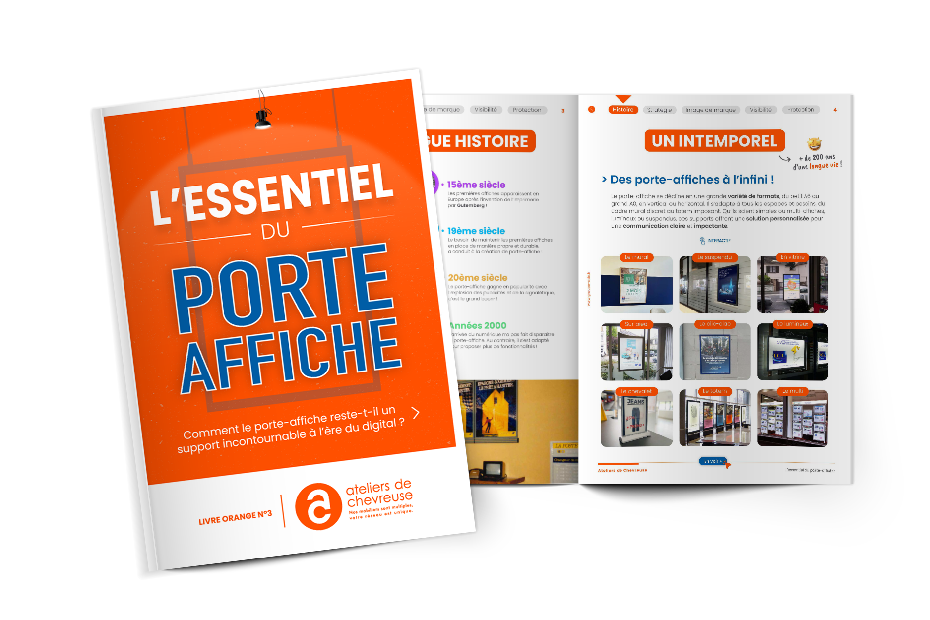 l'essentiel du porte-affiche